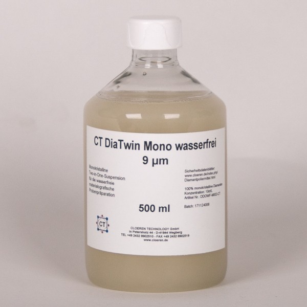CT DiaTwin - Two-In-One Diamantsusp. Mono, Wasserfrei, 10 ct/l, 500 ml